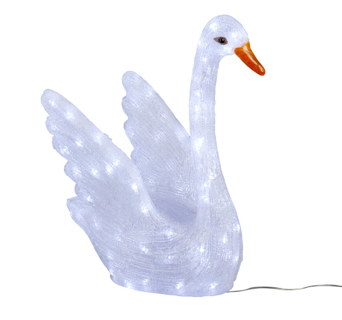 Svane akryl 80 LED H49 cm